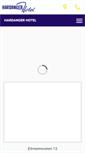 Mobile Screenshot of hardangerhotel.no